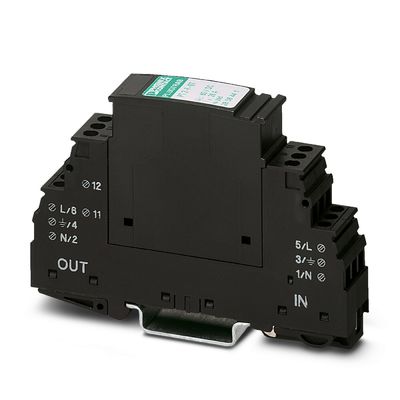 1 Polo 2839282 PT PT-BE/FM Tipo 3 Base de protección contra sobretensiones con tensión nominal