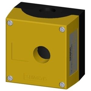 PLC 3SU1801-0AA00-0AB2 22 mm Parte redonda de la parte superior Revestimiento amarillo para dispositivos de comando 22 mm