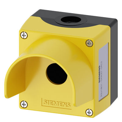 PLC 3SU1801-0AA00-0AC2 Revestimiento amarillo redondo de 22 mm para dispositivos de control y 1 punto de control