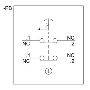 Encuadernación para dispositivos de mando PLC 3SU1801-0NB00-2AC2 Botón de parada de emergencia con hongo