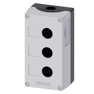 3SU1803-0AA00-0AB1 Revestimientos de plástico para superficies sin necesidad de accesorios 3 Puntos de mando