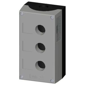 3SU1803-0AA00-0AB1 Revestimientos de plástico para superficies sin necesidad de accesorios 3 Puntos de mando