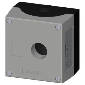 PLC 3SU1851-0AA00-0AB1 Revestimiento de metal duradero para dispositivos de mando redondos de 22 mm