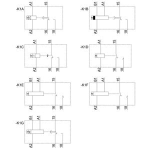 6.8*93.1*102.5MM PLC 7PV1508-1AW30 Relay Timing Relay con teoría del relé de voltaje