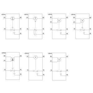 6.8*93.1*102.5MM PLC 7PV1508-1AW30 Relay Timing Relay con teoría del relé de voltaje