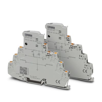 TTC-6-1X2-M-24DC-PT-I Protector contra sobretensiones de fácil instalación Voltagen nominal 24 V CC