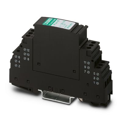 Fácil instalación 2858441 PT 4 polos enchufe de protección contra sobretensiones para 110 V de voltaje nominal CA