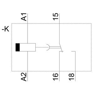 PLC 7PV1540-1AW30 Relé de tiempo Relé de tiempo con 82.00 x 90.00 x 22.00MM Tamaño y carga de contacto