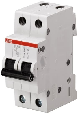 Diseño compacto MCB SH202-D25 Interruptor de circuito en miniatura 2P D Corriente nominal 25A 220V