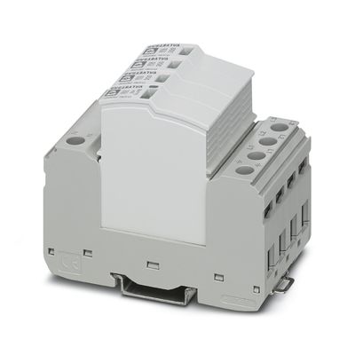 Protector contra sobretensiones de tipo 2 para 5V AC a 250V AC y 125V DC