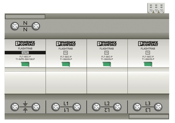 2905421 FLT-SEC-P-T1-3S-350/25-FM Tipo 1 2 Protector de sobretensiones combinado para su beneficio