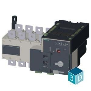 400A 4 polos RTSE/ATSE Dispositivos básicos Equipo de conmutación de transferencia 3KC8442-0DA22-0GA3