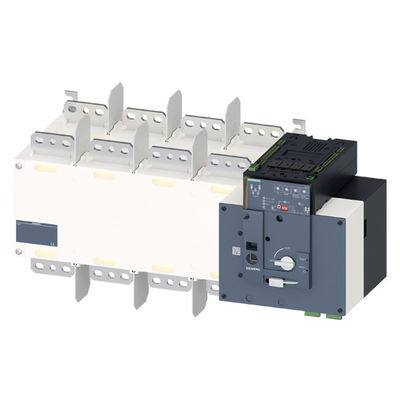 1600A 4 polos ATSE PLC 3KC8454-0HA22-0GA3 para equipos de conmutación de transferencia de dispositivos básicos