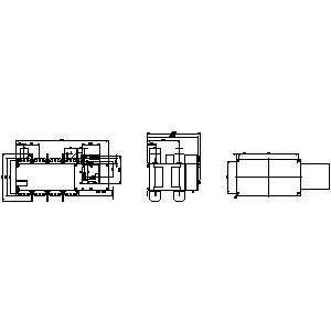 1600A 4 polos ATSE PLC 3KC8454-0HA22-0GA3 para equipos de conmutación de transferencia de dispositivos básicos