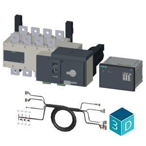 PLC 3KC7442-0DA22-0CA3 Equipo de conmutación automática de transferencia para aplicaciones industriales