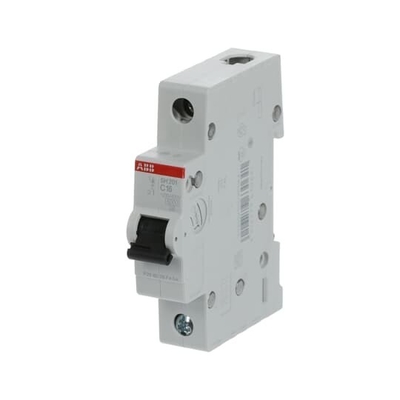 MCB SH201-C16 Interruptor de circuito en miniatura 1P C Corriente nominal 16A Tensión nominal 220V