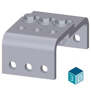 3KC9818-7 Barra de puente para 3KC ATyS r RTSE y AtyS g ATSE 1600A Capacidad pieza única