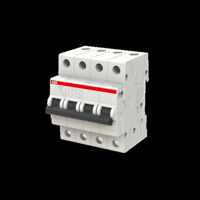 MCB SH204-B20 Interruptor de circuito en miniatura 4P 20A 220V 50Hz Voltado y frecuencia nominal