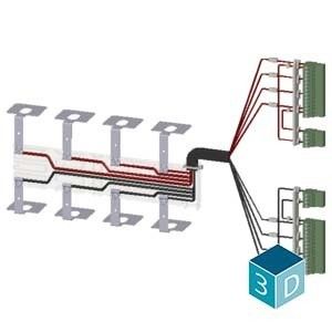 3KC9831-3 Accesorios y piezas de repuesto Kit de alimentación para 3KC ATyS g ATSE 630A 4 polos