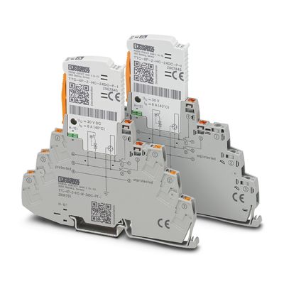 Protector contra sobretensiones de 12 V de corriente continua TTC-6P-3-HF-M-2P-PT-I para protección contra sobretensiones eléctricas