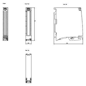 Sistemas de control industrial Módulo de entrada analógica 6ES7531-7QD00-0AB0 4 canales para PLC