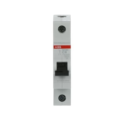 1 Cortacircuito en miniatura de polo C10 10 A para una protección eléctrica segura y duradera