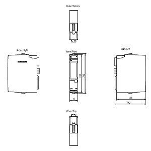 ET 200SP PLC 6ES7135-6GB00-0BA1 módulo de entrada analógico 2xI para aplicaciones industriales