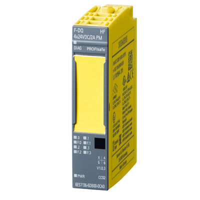 PLC 6ES7136-6DB00-0CA0 F-DQ HF 4x24VDC/2A Módulo electrónico para la automatización industrial