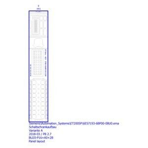Siemens 6ES7193-6BP00-0BU0 ET 200SP BaseUnit BU20-P16 A0 2B U0 para la integración sin fisuras