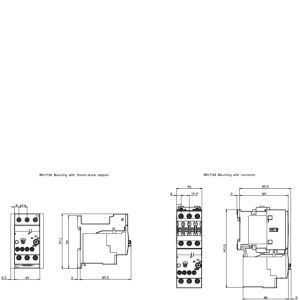 El PLC sellado 3RU7126-1DB0 Relé de sobrecarga 3RU7 Tamaño S0 para protección