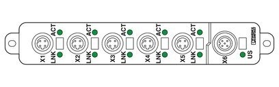 2700200 Phoenix Contacto Industrial Ethernet Switch FL SWITCH 1605 M12 para sus necesidades