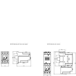3RU7146-4JB0 relé de sobrecarga 3RU7 tamaño S3 para PROTECTIVE 76.50 x 112.00 x 129.00MM