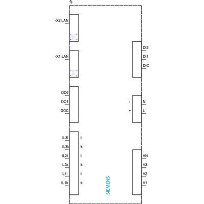 Dispositivo de control de potencia 7KM3220-0BA01-1DA0 para dispositivo de medición en el rango de energía estándar