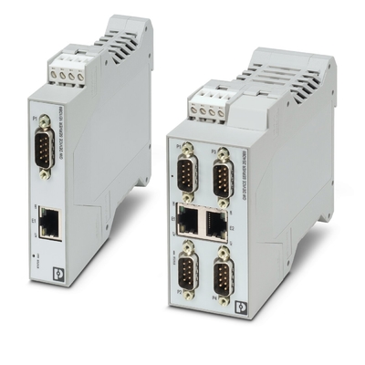 2702758 GW DEVICE SERVER 1E/1DB9 Convertidor de interfaz de contacto Phoenix para la transferencia de datos