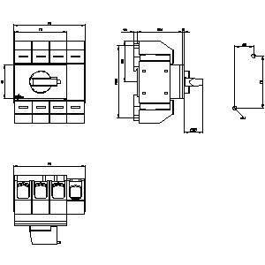 3KD0542-2LG20-3 Dispositivos básicos interruptor de desconexión La solución definitiva de seguridad de energía