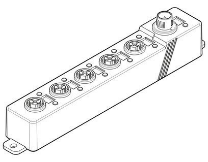 FL SWITCH 1605 M12 Interruptor Ethernet industrial para redes 2700200 por contacto de Phoenix
