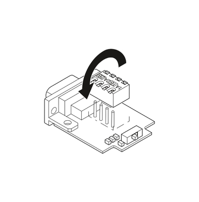 Conector de bus D-SUB para el uso industrial