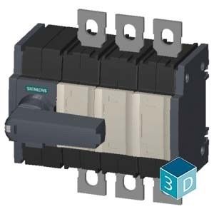 PLC 3KD3632-0NE10-0 desconectores de interruptores de eje para SENTRON hasta 1600 A Dispositivos básicos