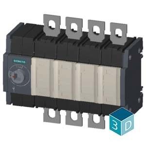 PLC 3KD3840-0NE10-0 SENTRON Desconectores de interruptores de eje para dispositivos básicos de hasta 1600 A
