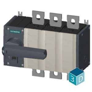 SENTRON 3KD hasta 1600 A PLC 3KD4232-0PE10-0 Disconetores de interruptores de eje de dispositivos básicos