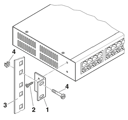 FL SWITCH 1924 Phoenix Contact Interruptor Ethernet industrial con nivel de protección IP20