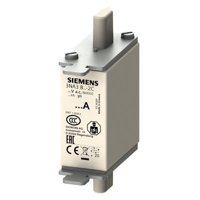 Los sujetadores no aislados con indicador delantero tamaño 000 El ajuste perfecto para PLC 3NA3803-2C