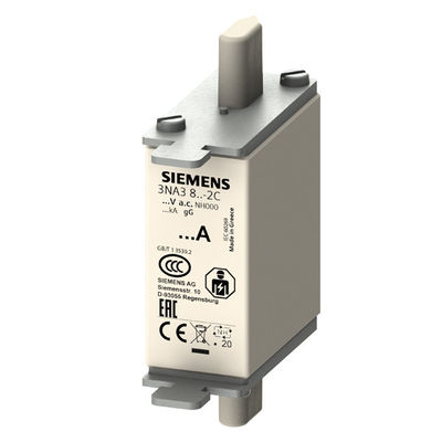 PLC 3NA3814-2C LV HRC Fuse Link GL/GG con indicador frontal tamaño 000 Fácil de instalar