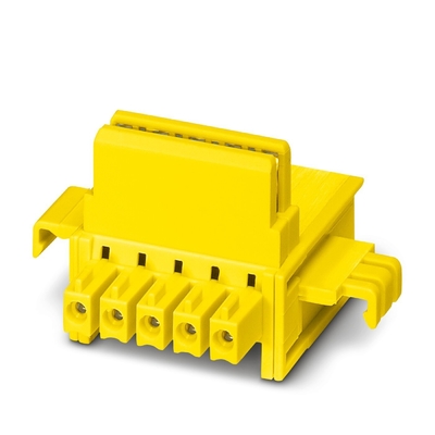 22.5*112.2*114.5mm ME 1225375 TBUS 1.5/5-ST-3.81 YE 1PCS DIN Diseño del conector del bus ferroviario