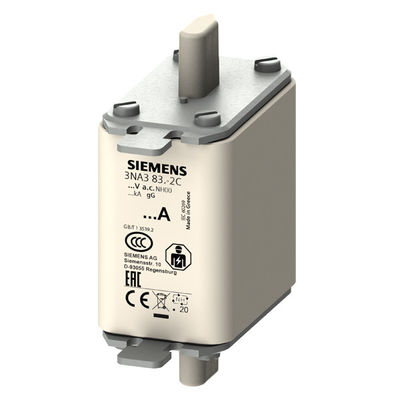 PLC 3NA3836-2C LV HRC Fuse Link GL/GG con llaves de agarre no aislados Tamaño 00 500V