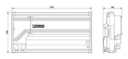 2316311 Contacto Phoenix Automatización piezas de repuesto acoplador de dispositivos FB-8SP ISO