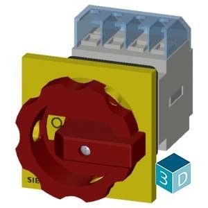 PLC 3LD2054-0TK53 Dispositivos básicos con interruptor de desconexión para aislamiento eléctrico duradero