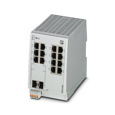 Interruptor Ethernet industrial FL SWITCH 2214-2SFX Red EtherNet/IP Nivel de protección IP65