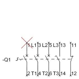 PLC 3LD2103-0TK51 Dispositivos básicos con interruptor de desconexión para aplicaciones de alto voltaje