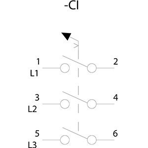 PLC 3LD2103-0TK51 Dispositivos básicos con interruptor de desconexión para aplicaciones de alto voltaje